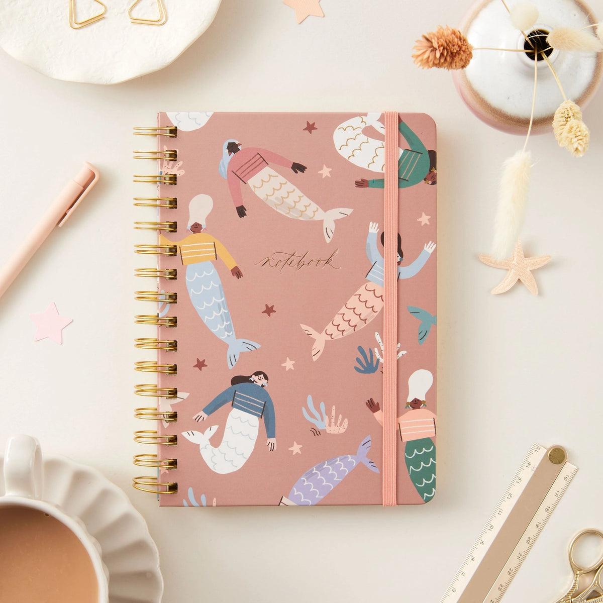 Mermaid Notebook Journal