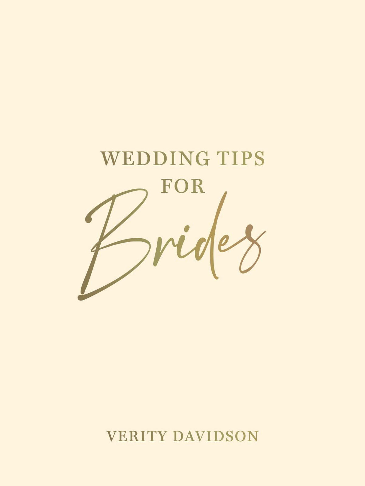 Book -  Wedding Tips for Brides