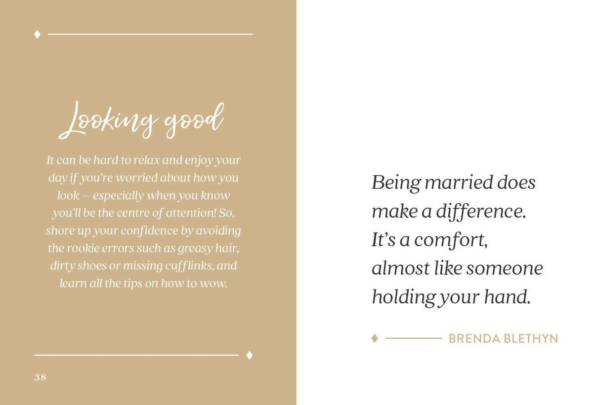 Book -  Wedding Tips for Grooms