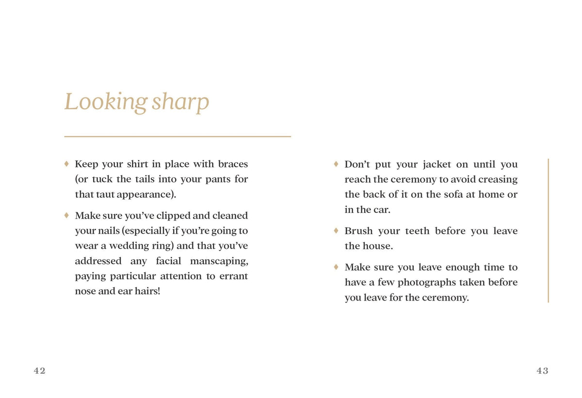 Book -  Wedding Tips for Grooms