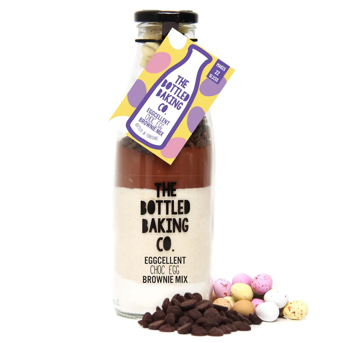 Mini Egg Brownies Bottle Baking kit