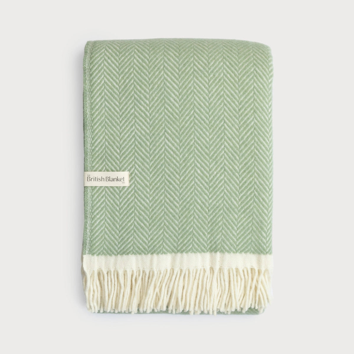 Green Birdcage British Blanket