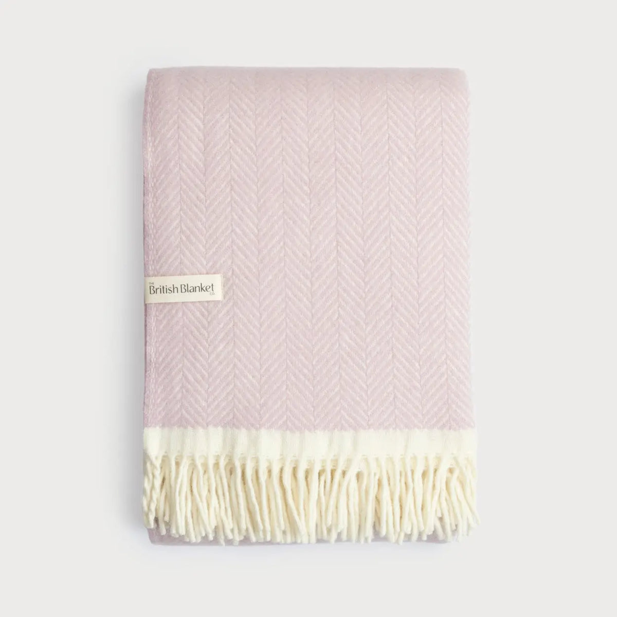 Clifton Pink British Blanket