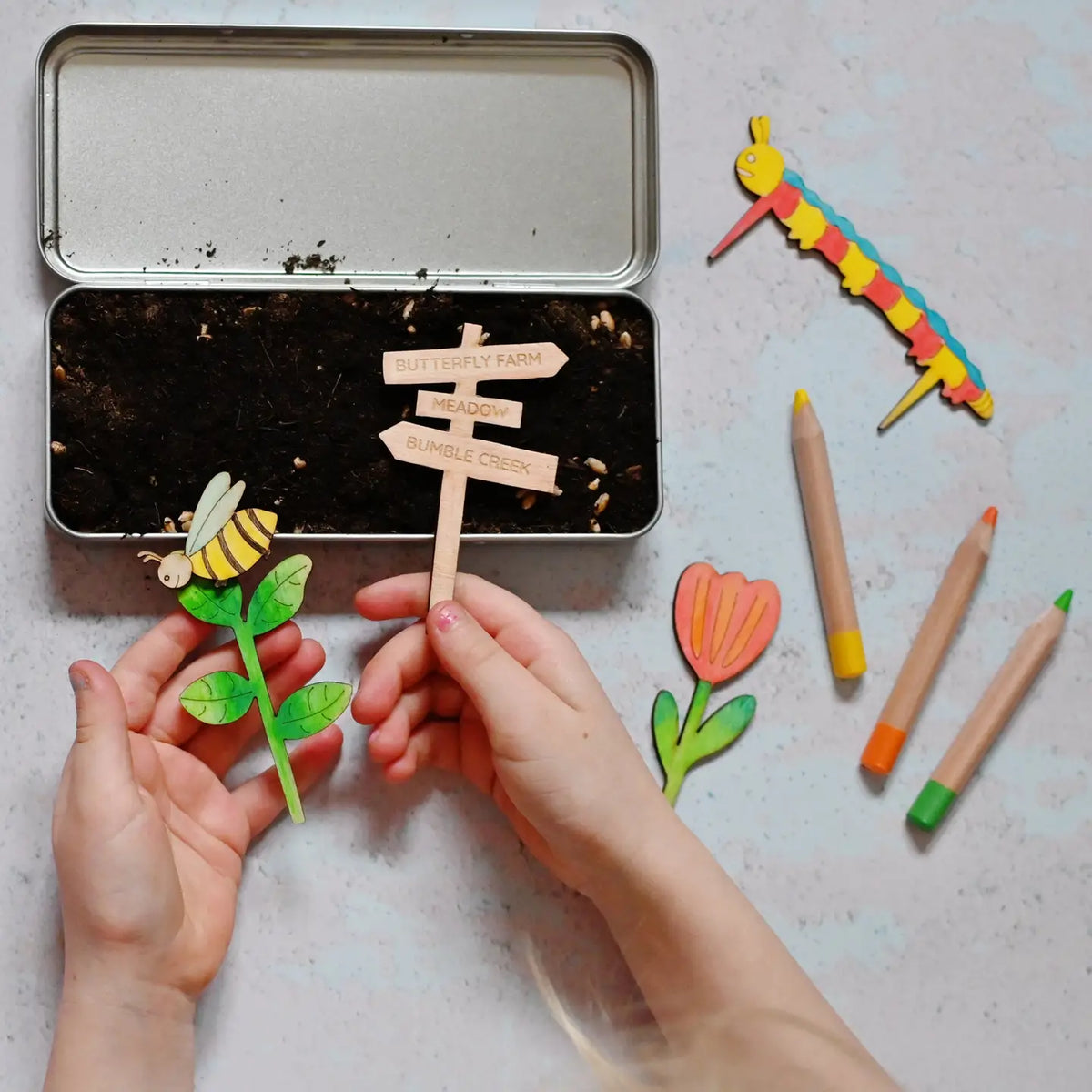 Make a Mini Beast Garden Kit