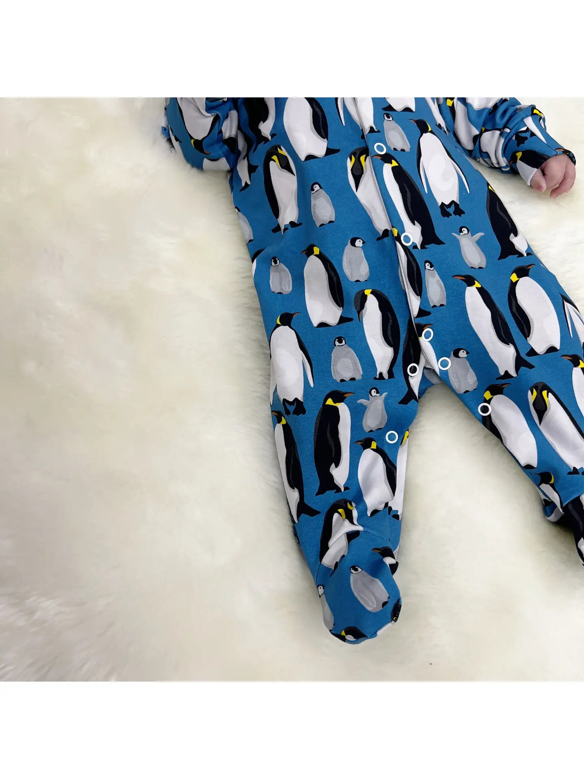 Baby Sleepsuit-Penguins