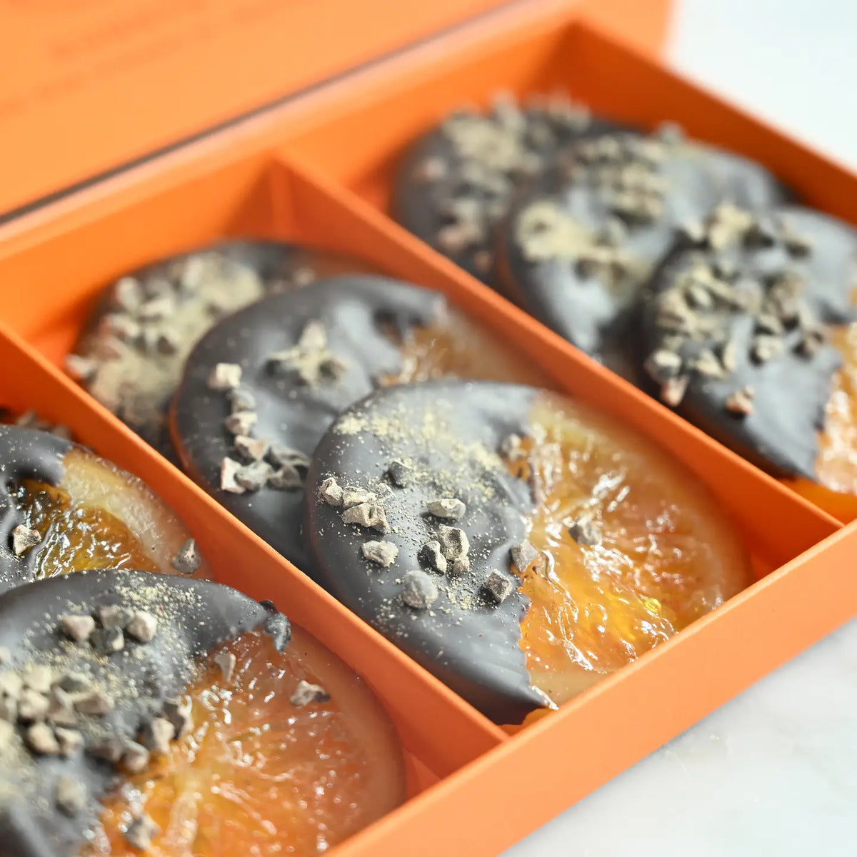 Chocolate Dipped Orange