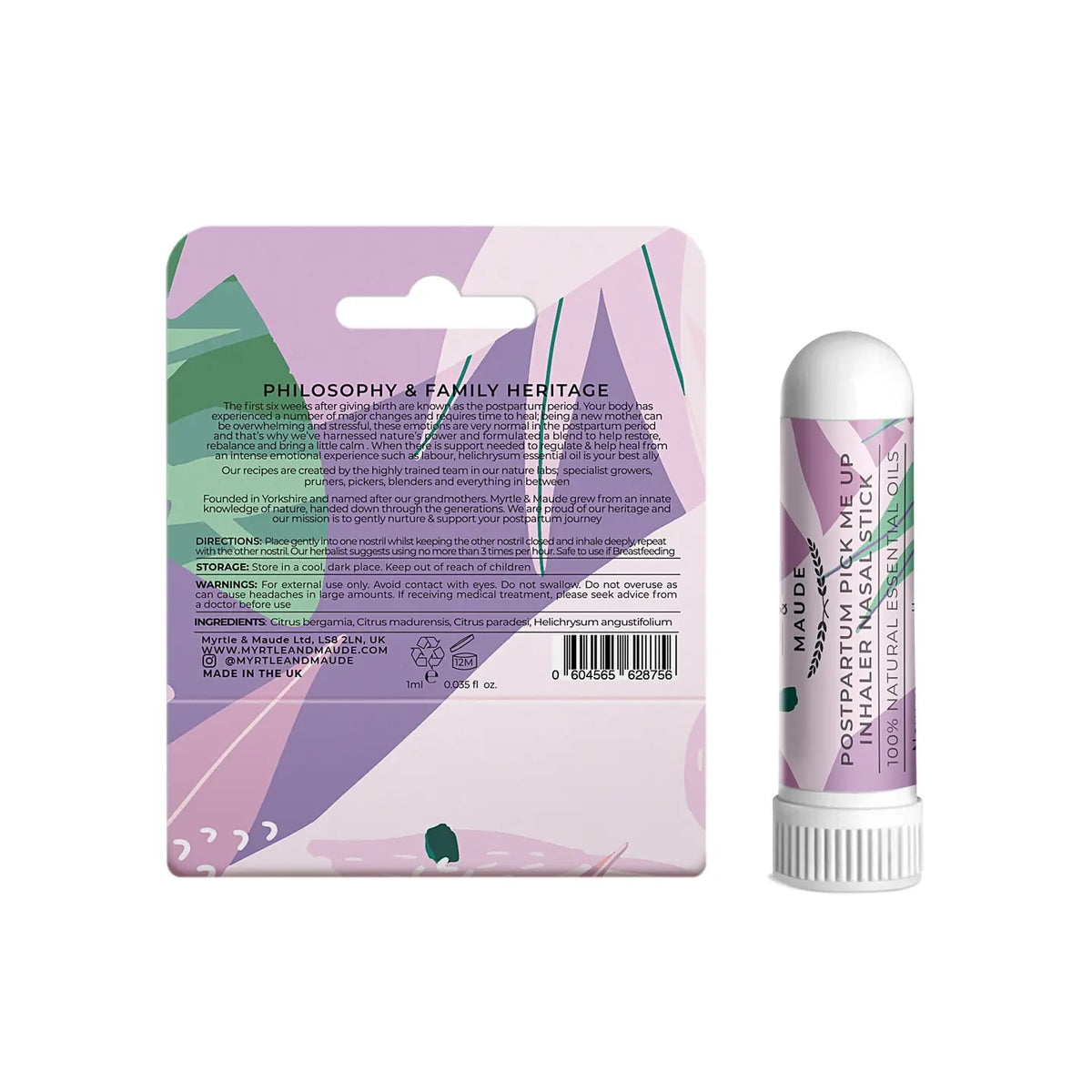 Post Birth Essential Oil Nasal Inhalation Stick