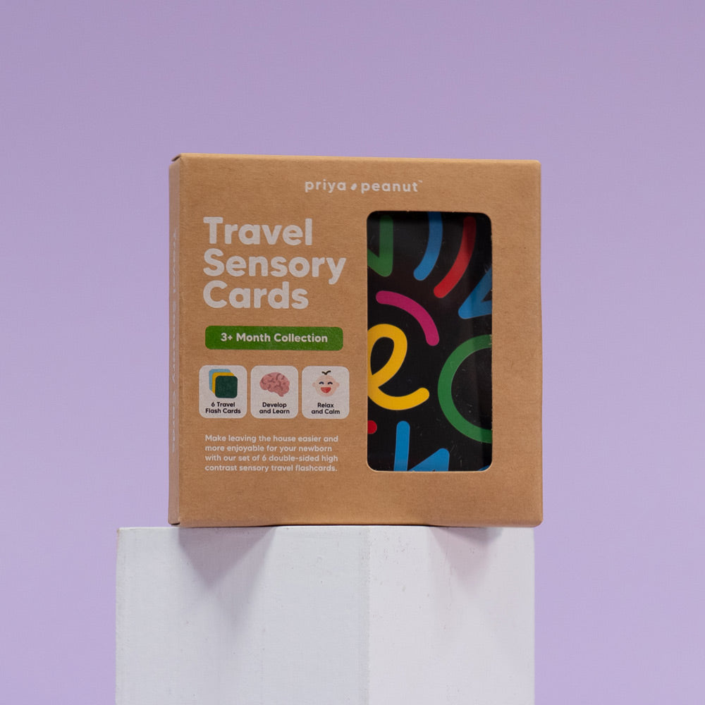 Baby Travel Sensory Pram Cards