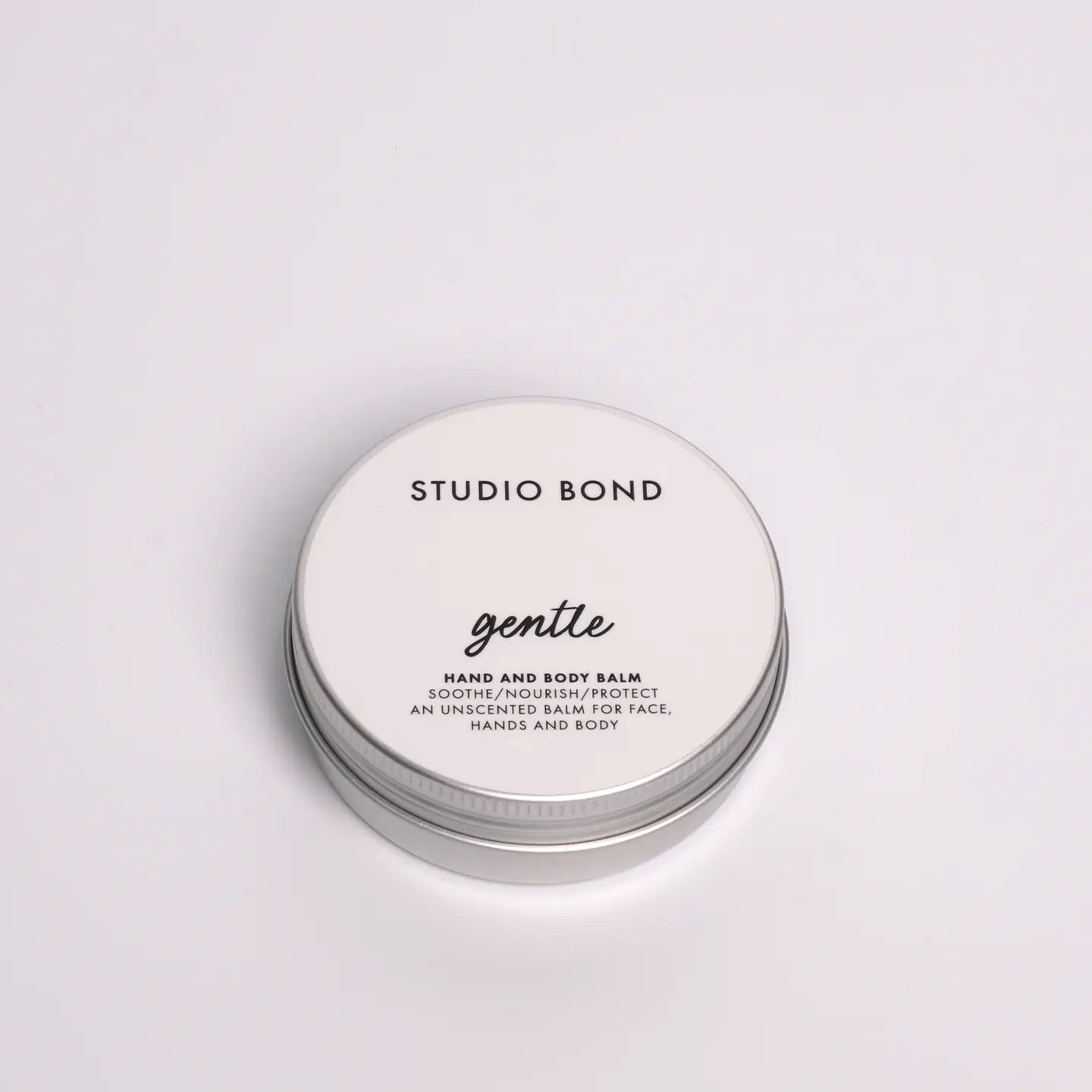 Gentle unscented balm for hands and body