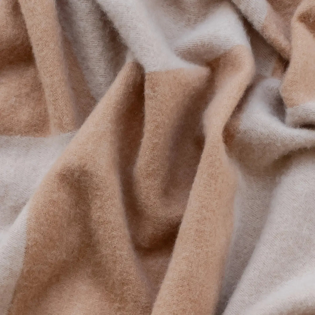 Cashmere &amp; Merino Neutral Blanket