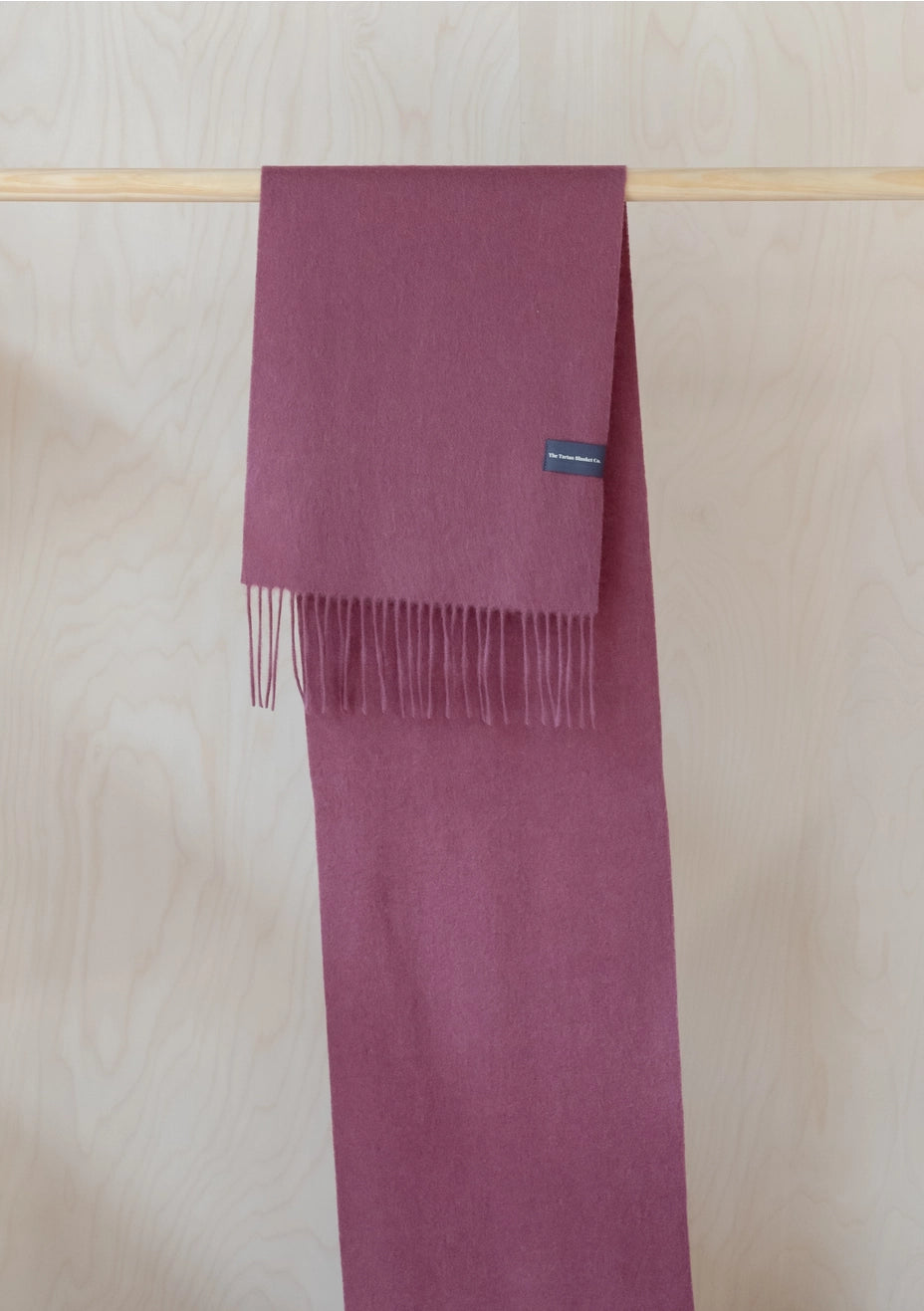 Lambswool Scarf - Mulberry