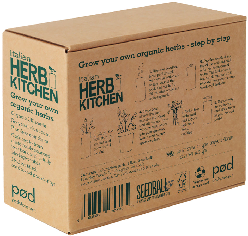 Kitchen Herb Garden Gift Box